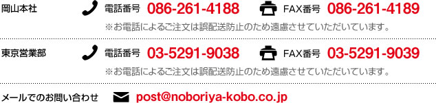 電話番号・FAX番号